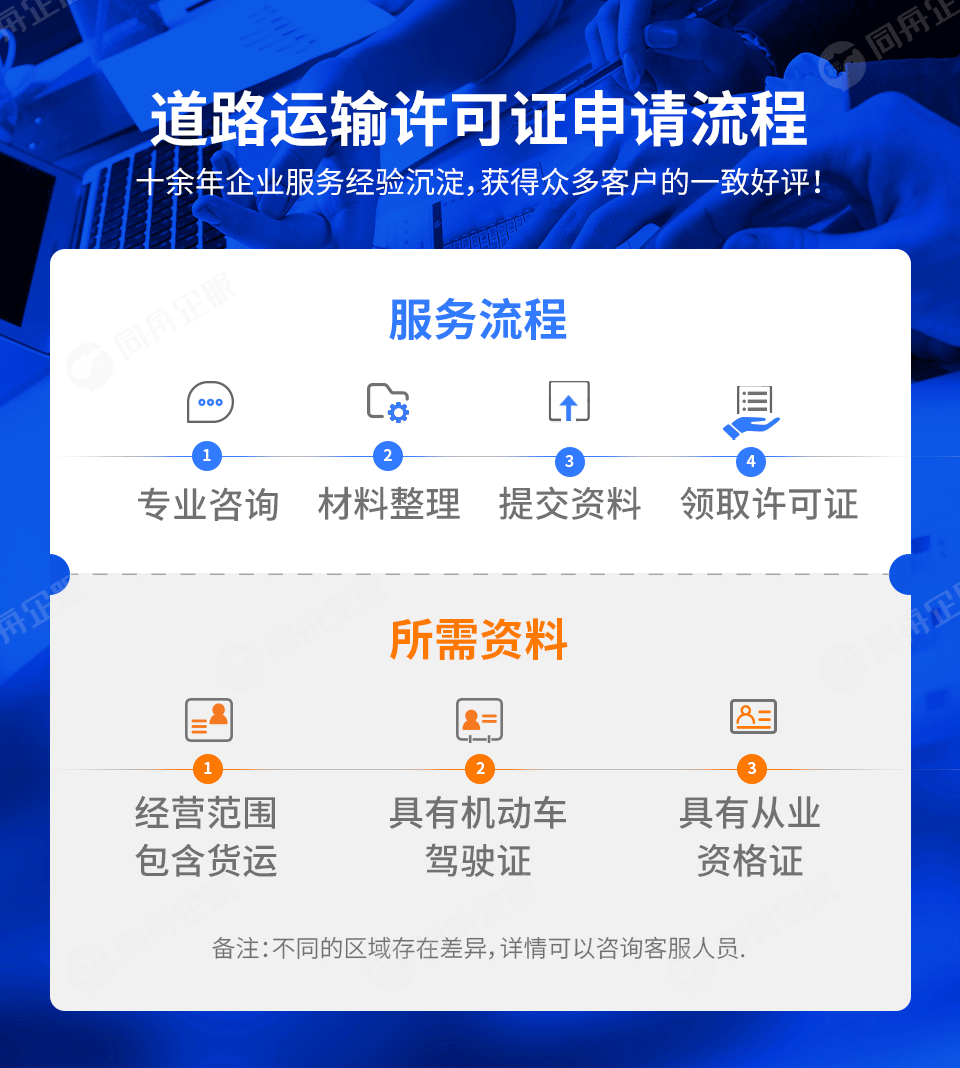 道路运输许可证申请流程，道路运输许可证办理所需资料