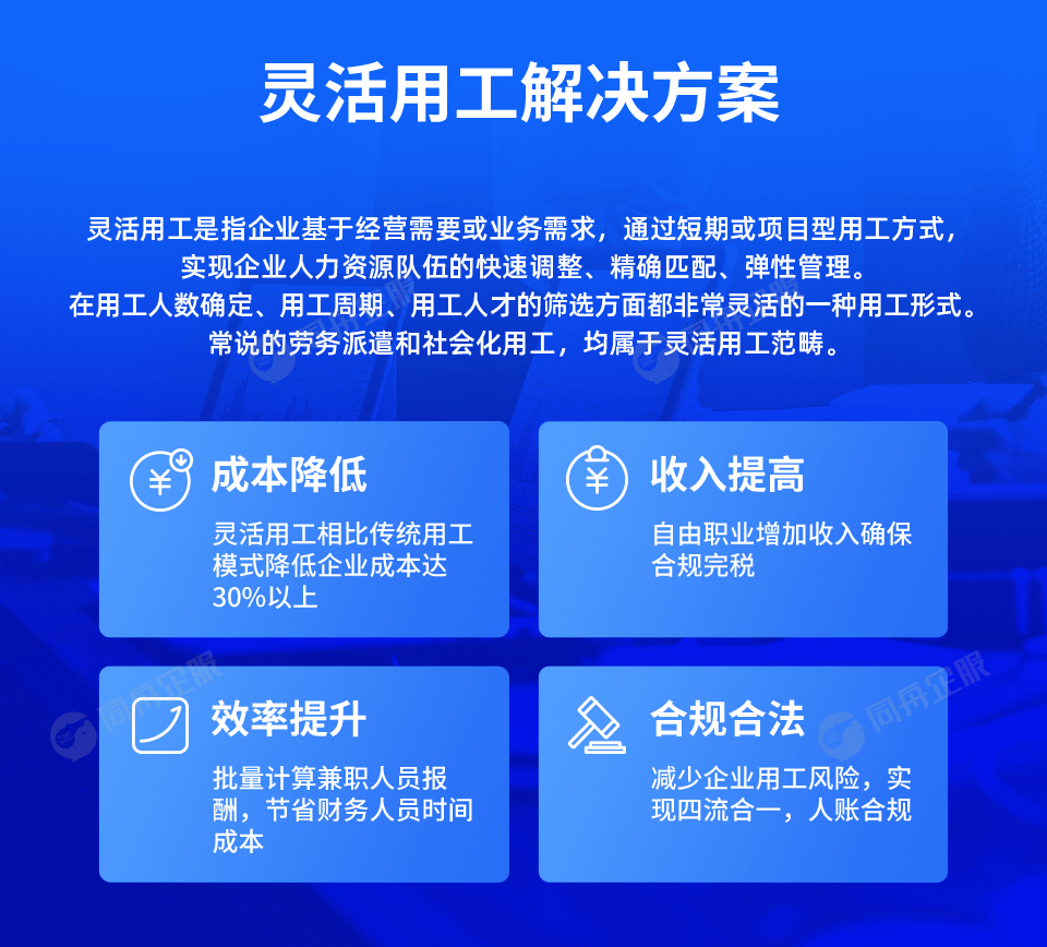 灵活用工解决方案优势